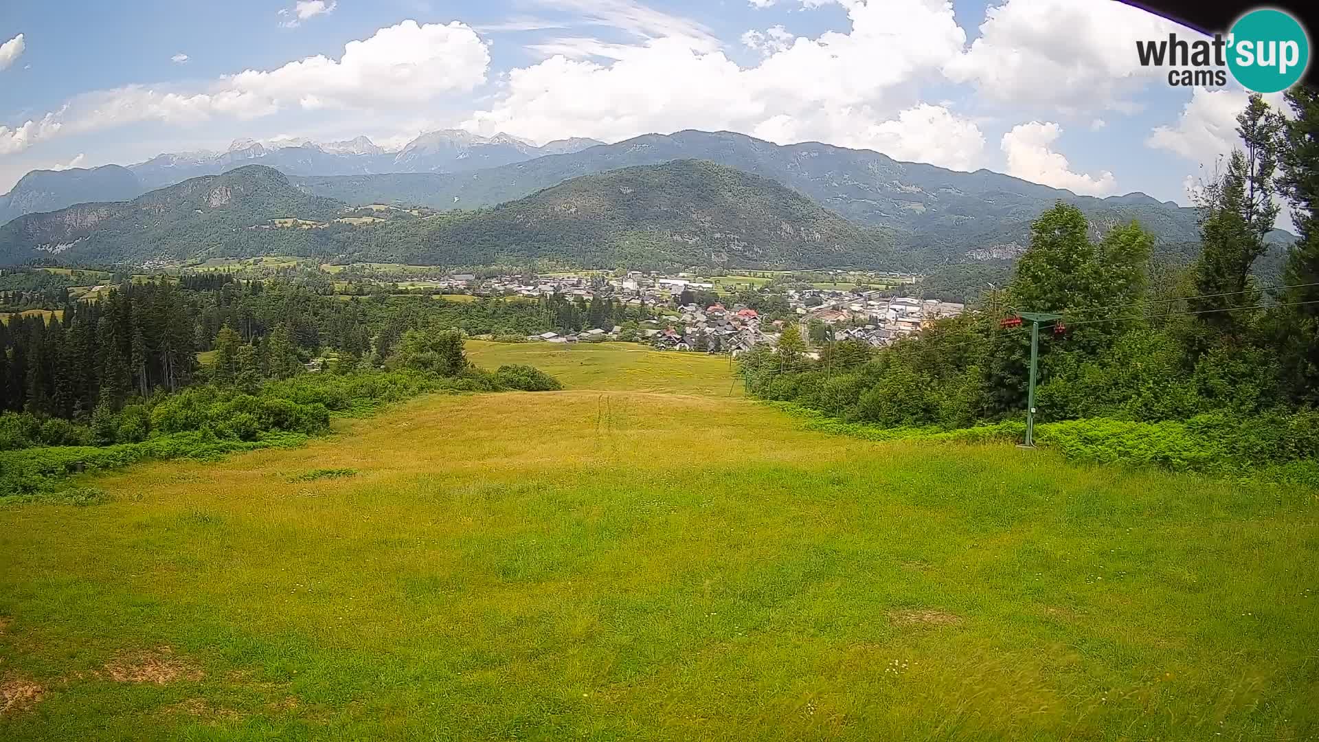 Webcam Bohinjska Bistrica – Vista live dalla stazione sciistica Kozji Hrbet