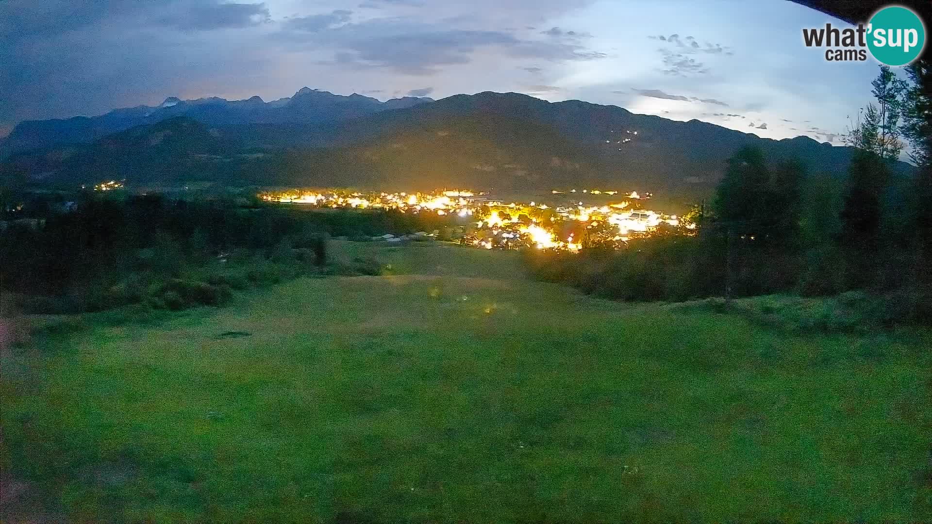 Kamera uživo Bohinjska Bistrica – Pogled u stvarnom vremenu sa skijališta Kozji Hrbet