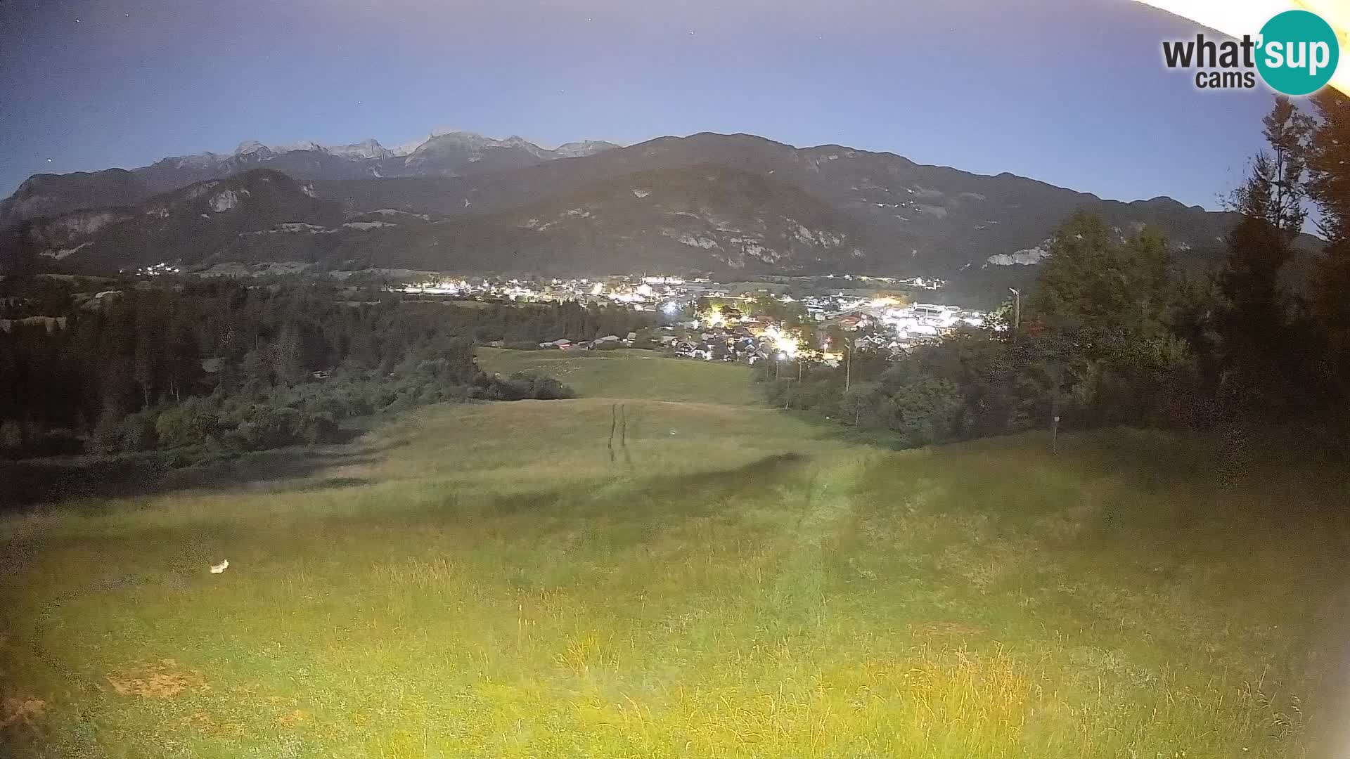 Webcam Bohinjska Bistrica – Live View from Kozji Hrbet Ski Station
