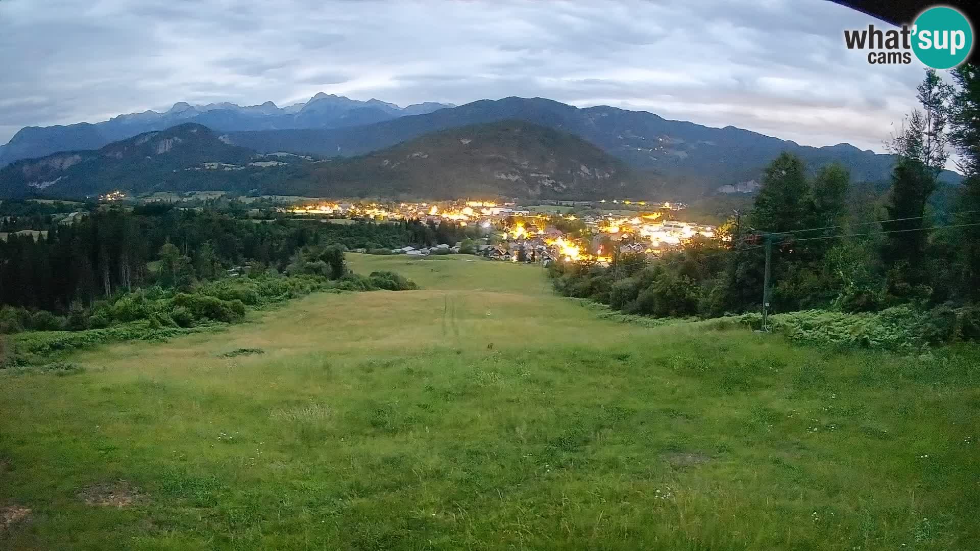 Webcam Bohinjska Bistrica – Live View from Kozji Hrbet Ski Station
