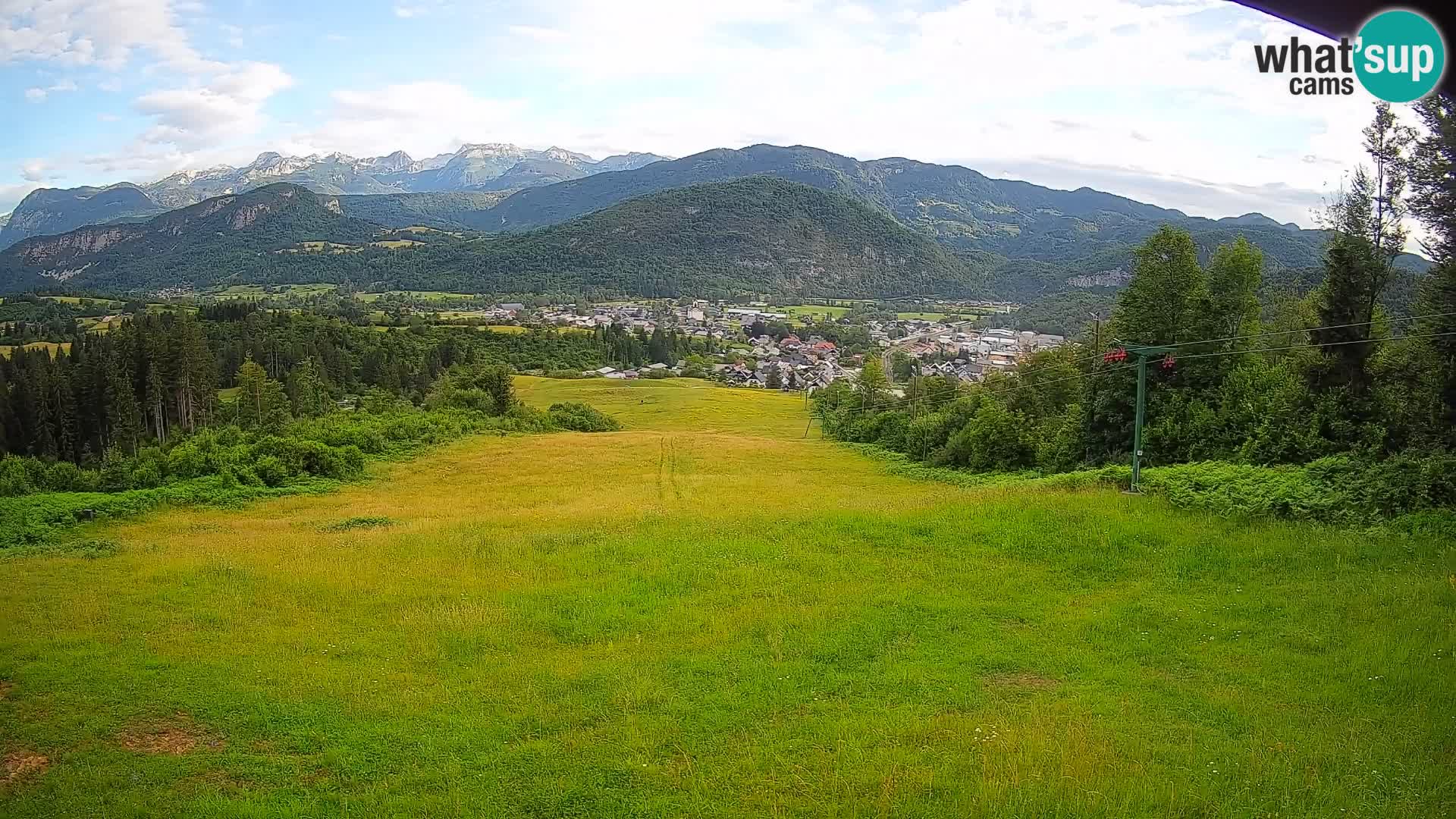 Webcam Bohinjska Bistrica – Live View from Kozji Hrbet Ski Station