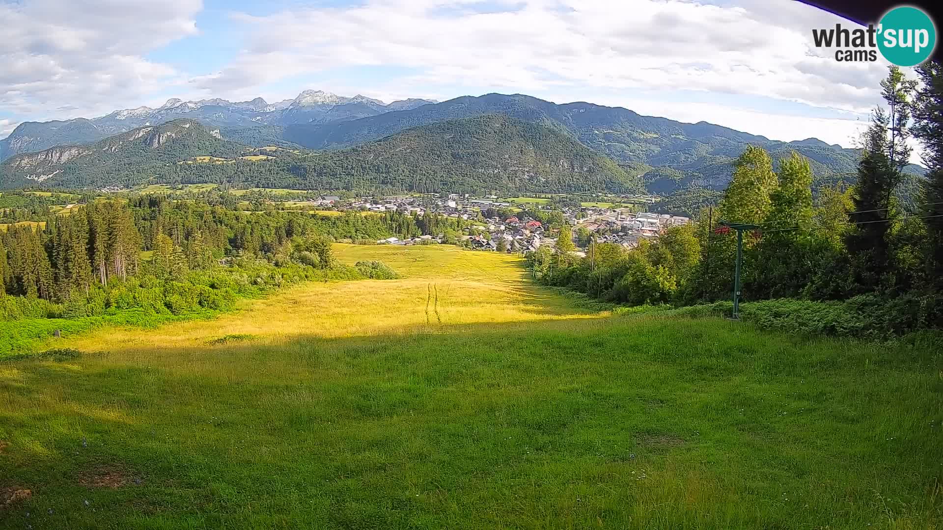 Webcam Bohinjska Bistrica – Vue en direct depuis la station de ski Kozji Hrbet