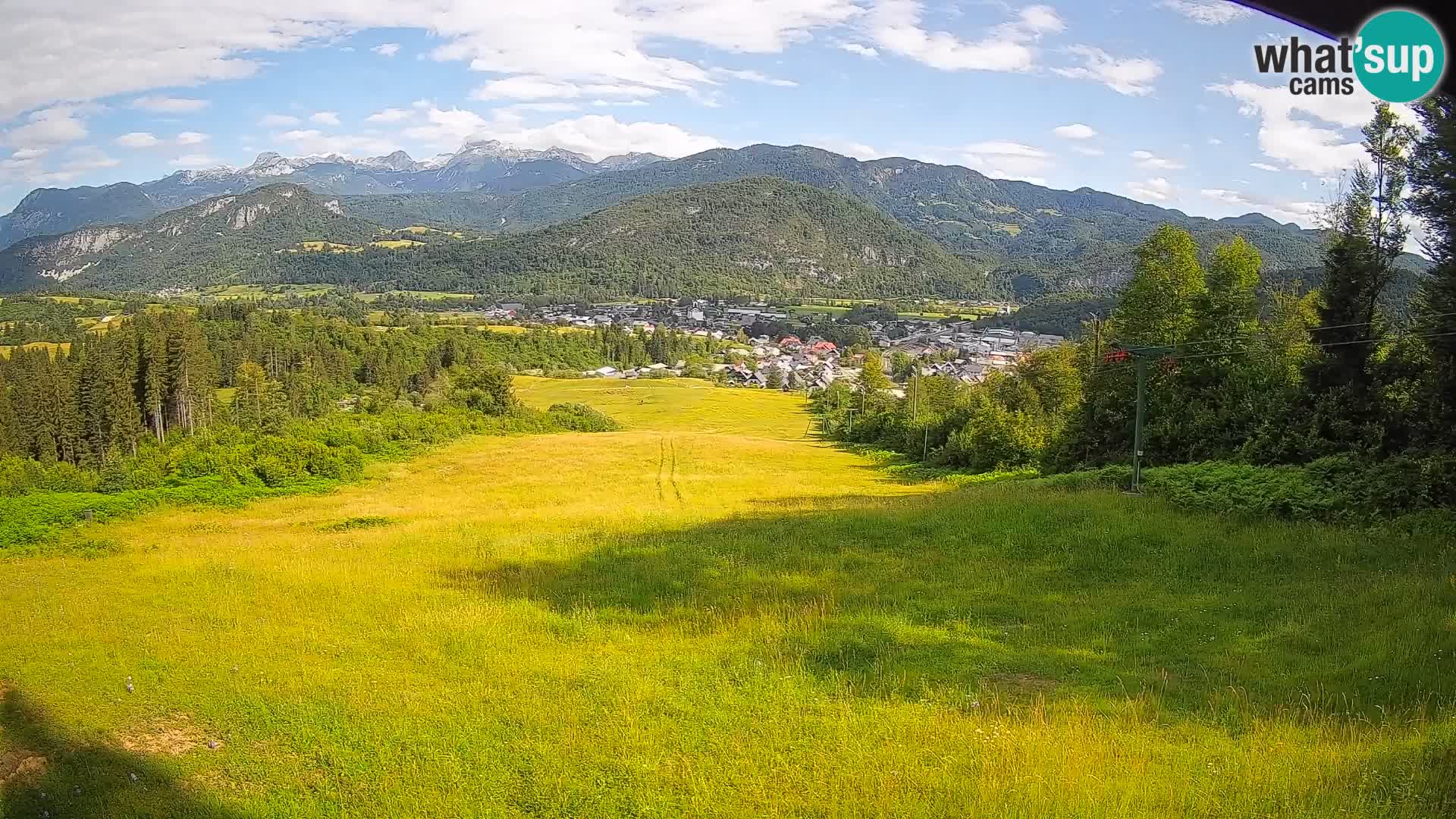 Webcam Bohinjska Bistrica – Live View from Kozji Hrbet Ski Station