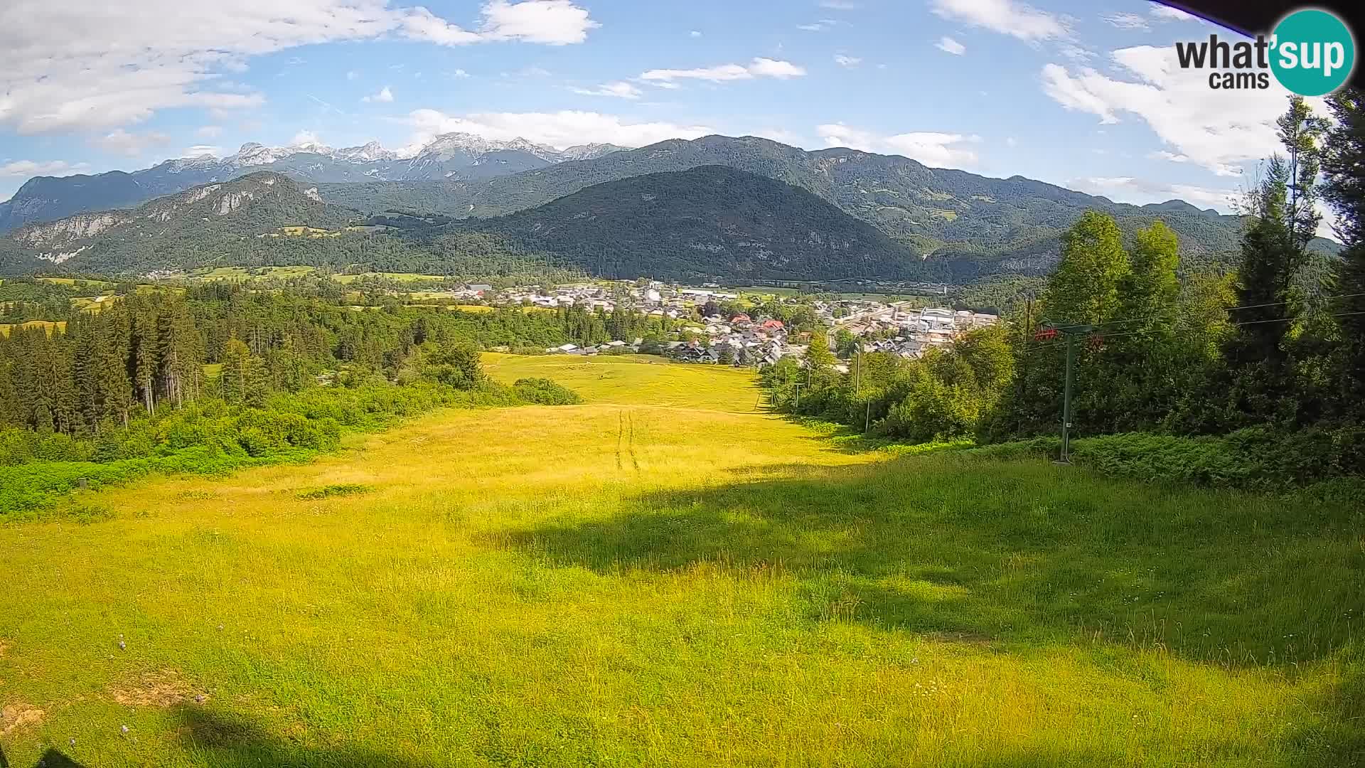 Webcam Bohinjska Bistrica – Live View from Kozji Hrbet Ski Station