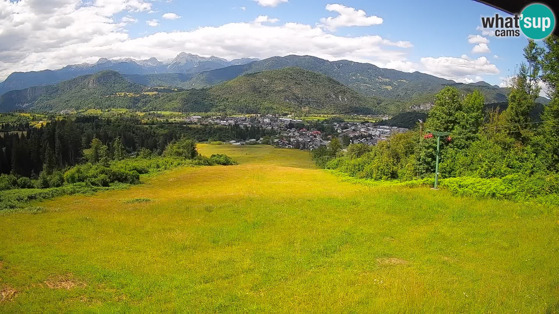 Webcam Bohinjska Bistrica – Vista live dalla stazione sciistica Kozji Hrbet