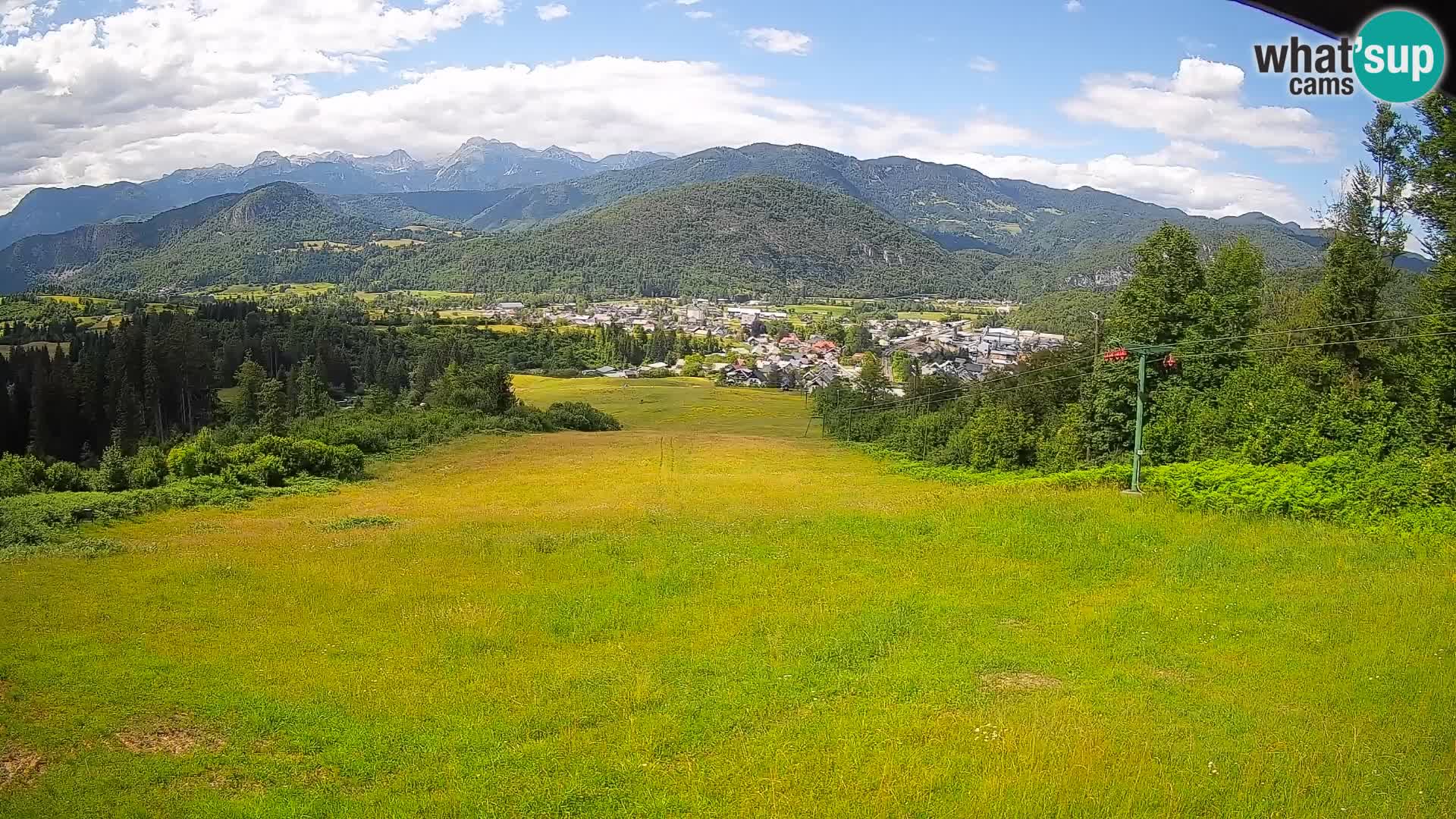 Webcam Bohinjska Bistrica – Vista live dalla stazione sciistica Kozji Hrbet
