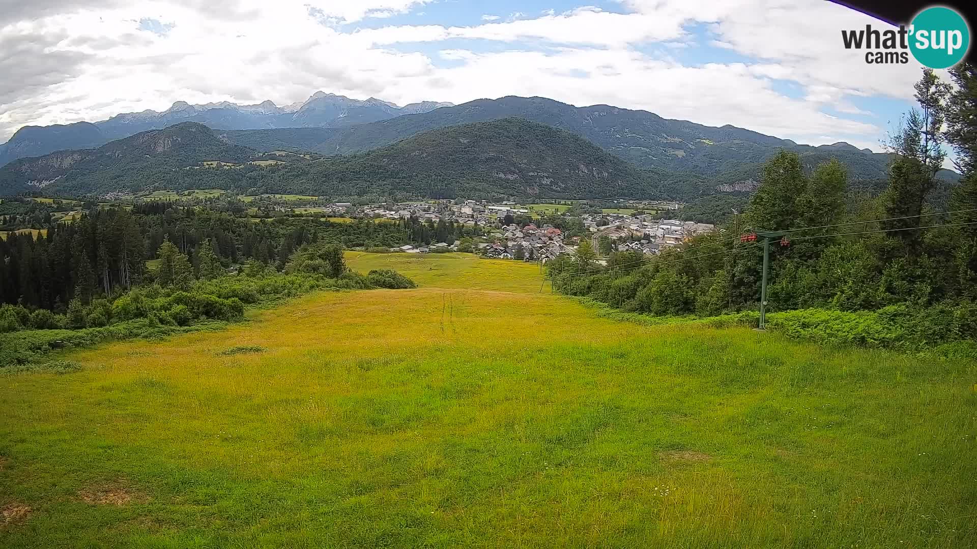 Webcam Bohinjska Bistrica – Live View from Kozji Hrbet Ski Station