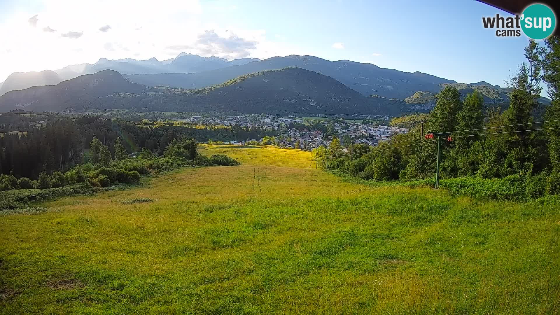 Webcam Bohinjska Bistrica – Vista live dalla stazione sciistica Kozji Hrbet