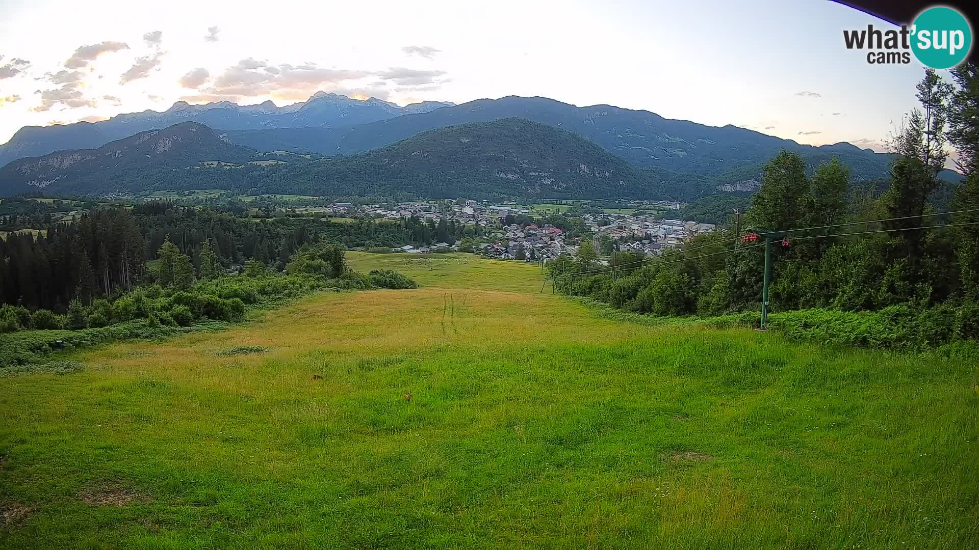 Webcam Bohinjska Bistrica – Live View from Kozji Hrbet Ski Station