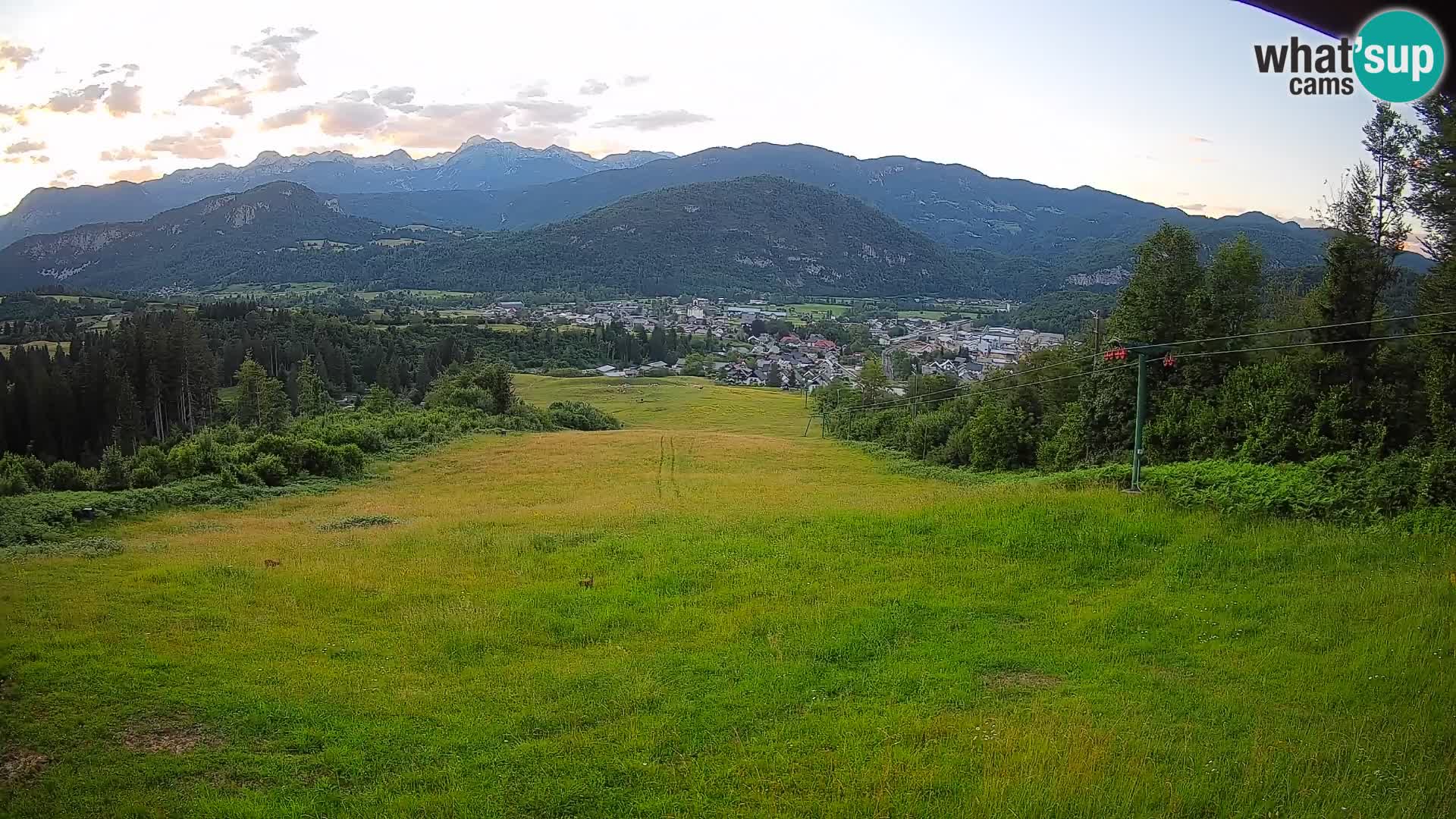 Webcam Bohinjska Bistrica – Live View from Kozji Hrbet Ski Station