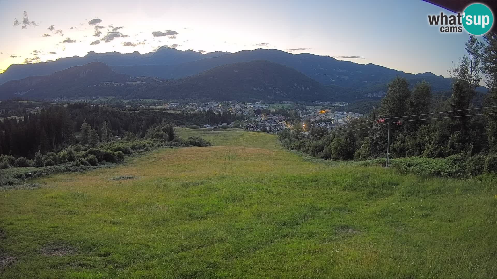 Webcam Bohinjska Bistrica – Vue en direct depuis la station de ski Kozji Hrbet