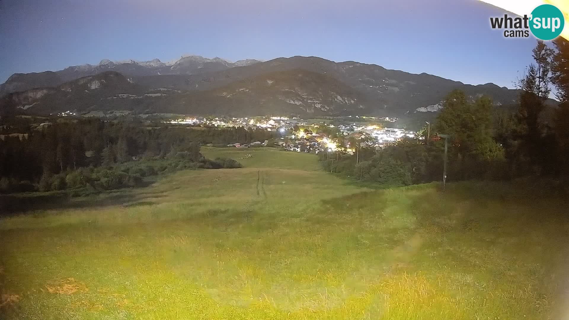 Webcam Bohinjska Bistrica – Live View from Kozji Hrbet Ski Station