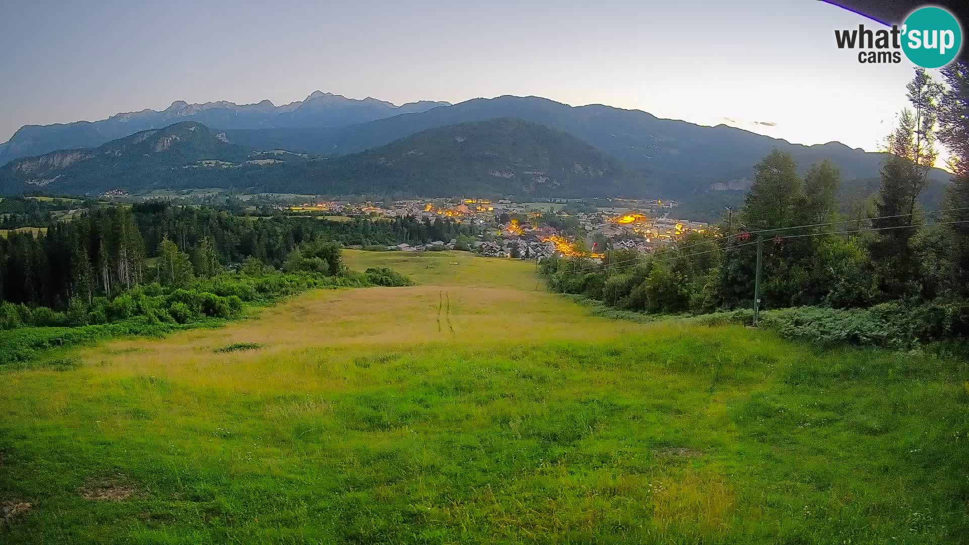 Webcam Bohinjska Bistrica – Live View from Kozji Hrbet Ski Station