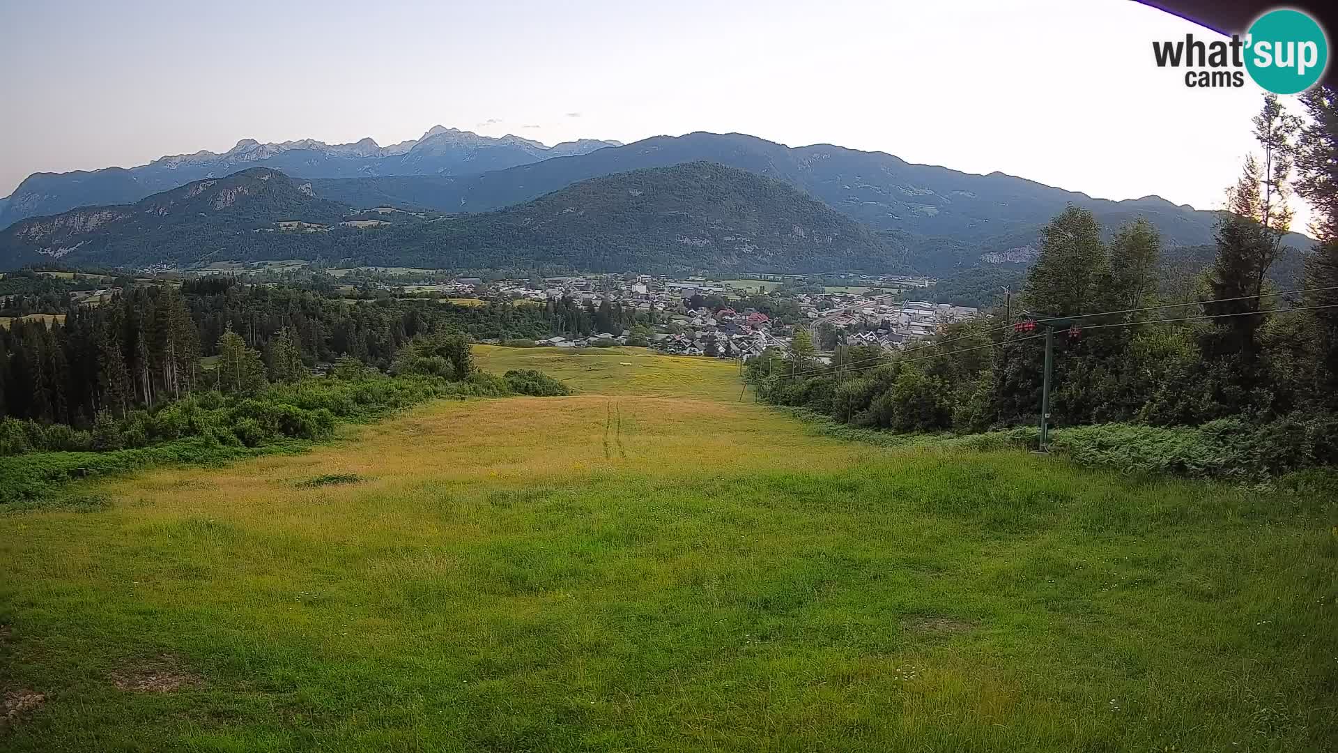 Webcam Bohinjska Bistrica – Live View from Kozji Hrbet Ski Station