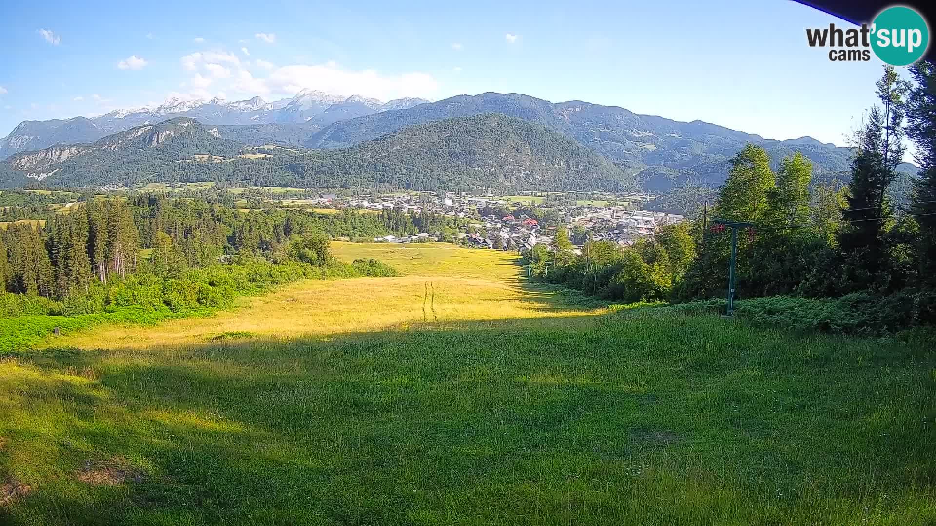 Webcam Bohinjska Bistrica – Live View from Kozji Hrbet Ski Station