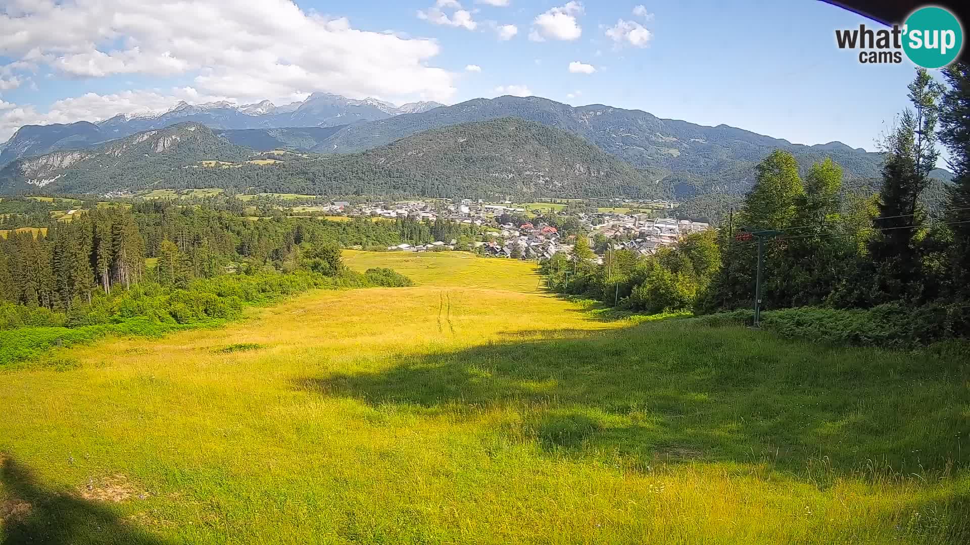 Webcam Bohinjska Bistrica – Vista live dalla stazione sciistica Kozji Hrbet
