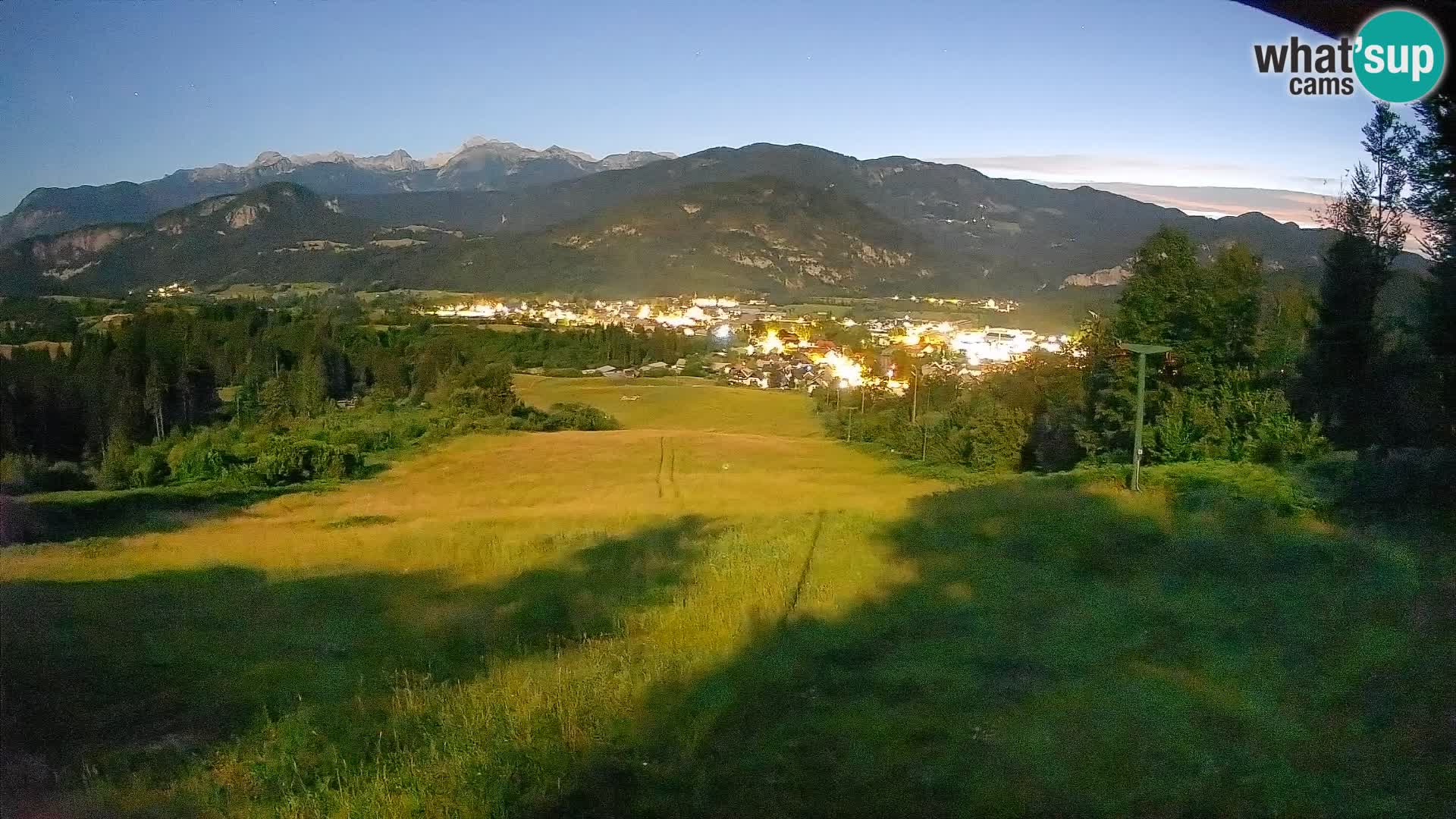 Webcam Bohinjska Bistrica – Vista live dalla stazione sciistica Kozji Hrbet
