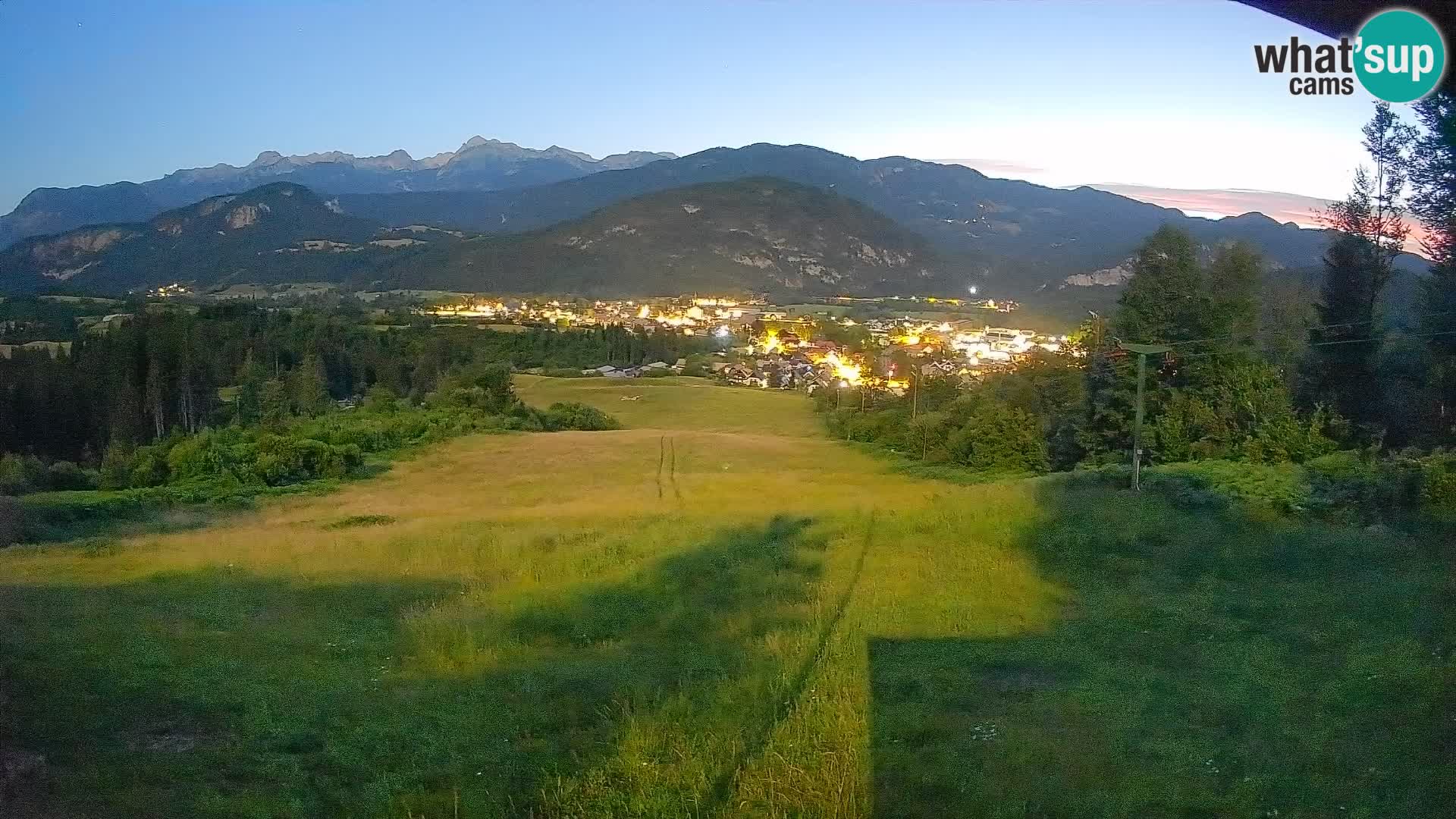 Webcam Bohinjska Bistrica – Vista live dalla stazione sciistica Kozji Hrbet