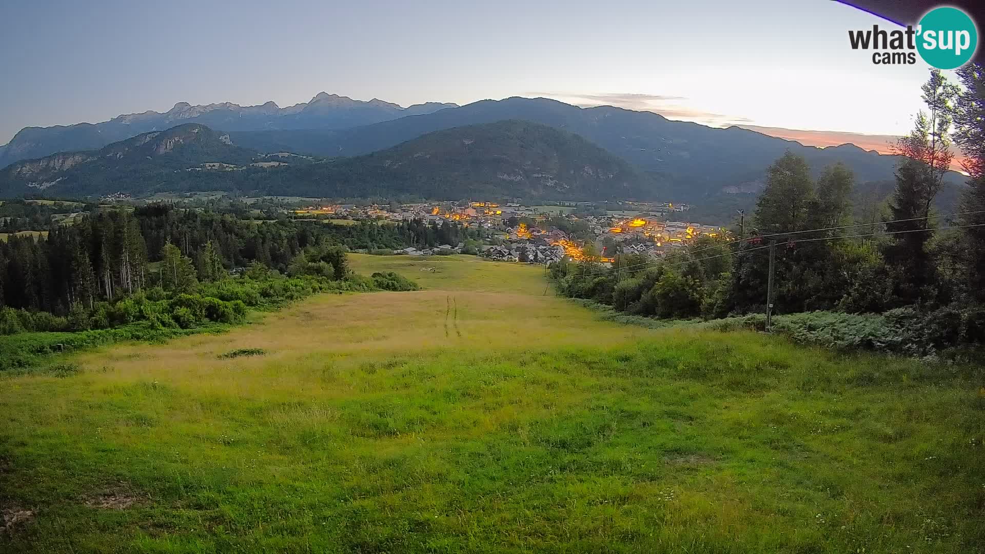 Webcam Bohinjska Bistrica – Live View from Kozji Hrbet Ski Station