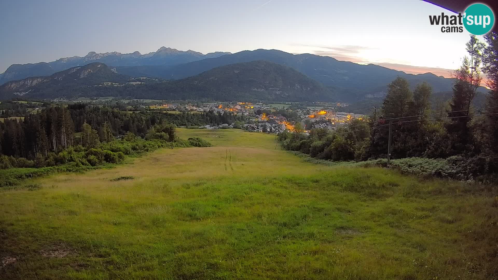 Webcam Bohinjska Bistrica – Live View from Kozji Hrbet Ski Station