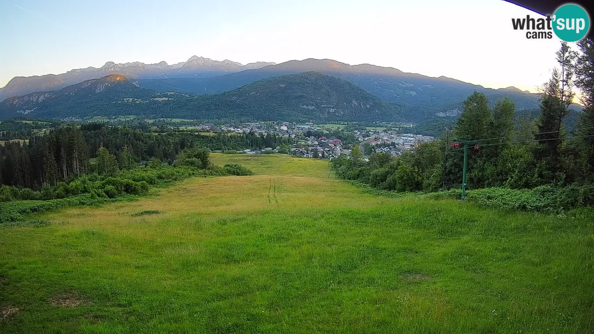 Webcam Bohinjska Bistrica – Live View from Kozji Hrbet Ski Station