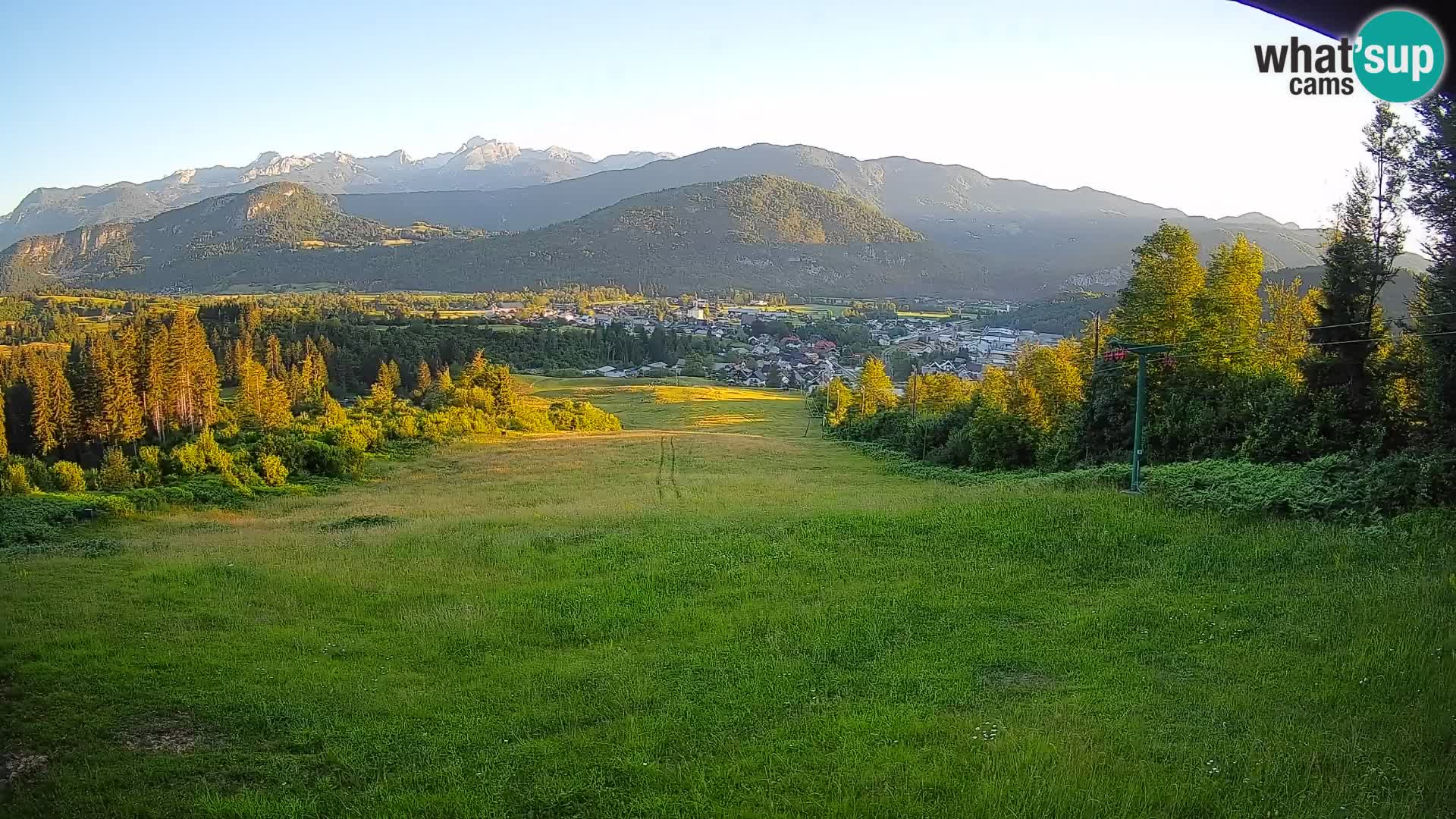 Webcam Bohinjska Bistrica – Vista live dalla stazione sciistica Kozji Hrbet