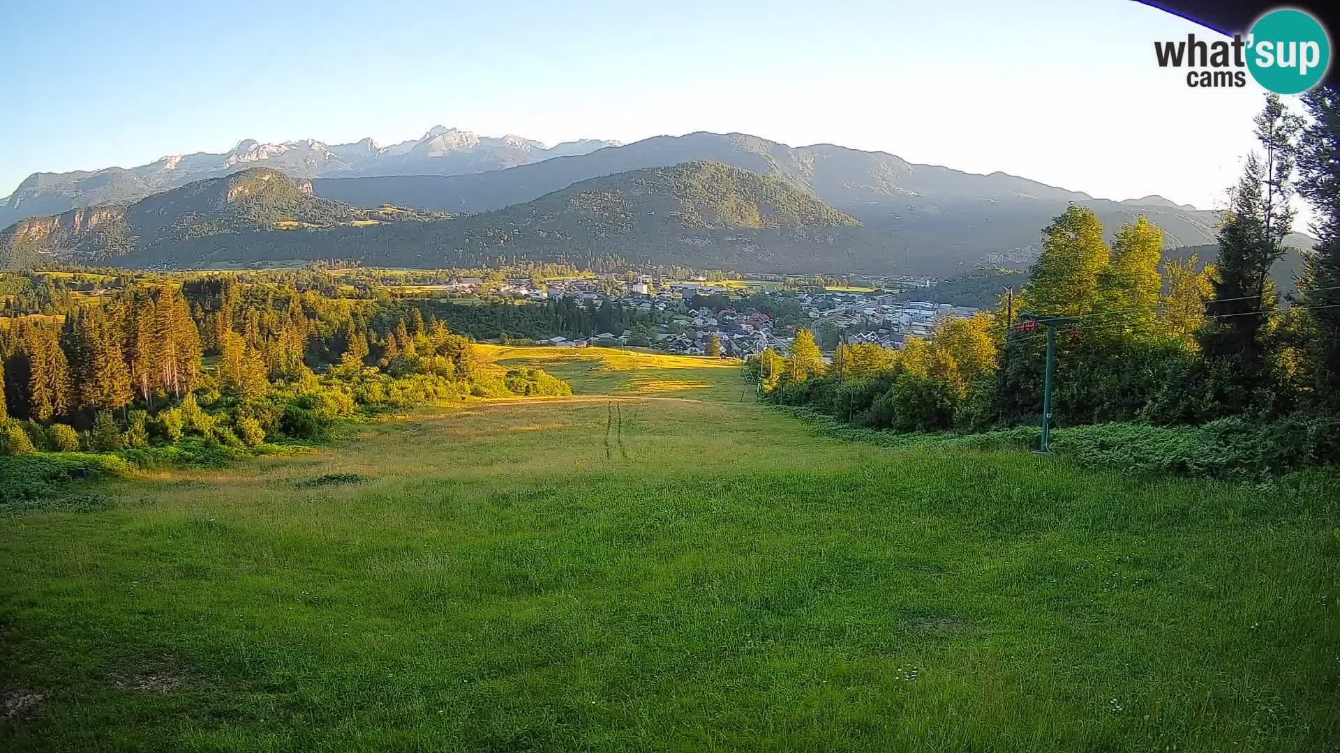 Webcam Bohinjska Bistrica – Vue en direct depuis la station de ski Kozji Hrbet