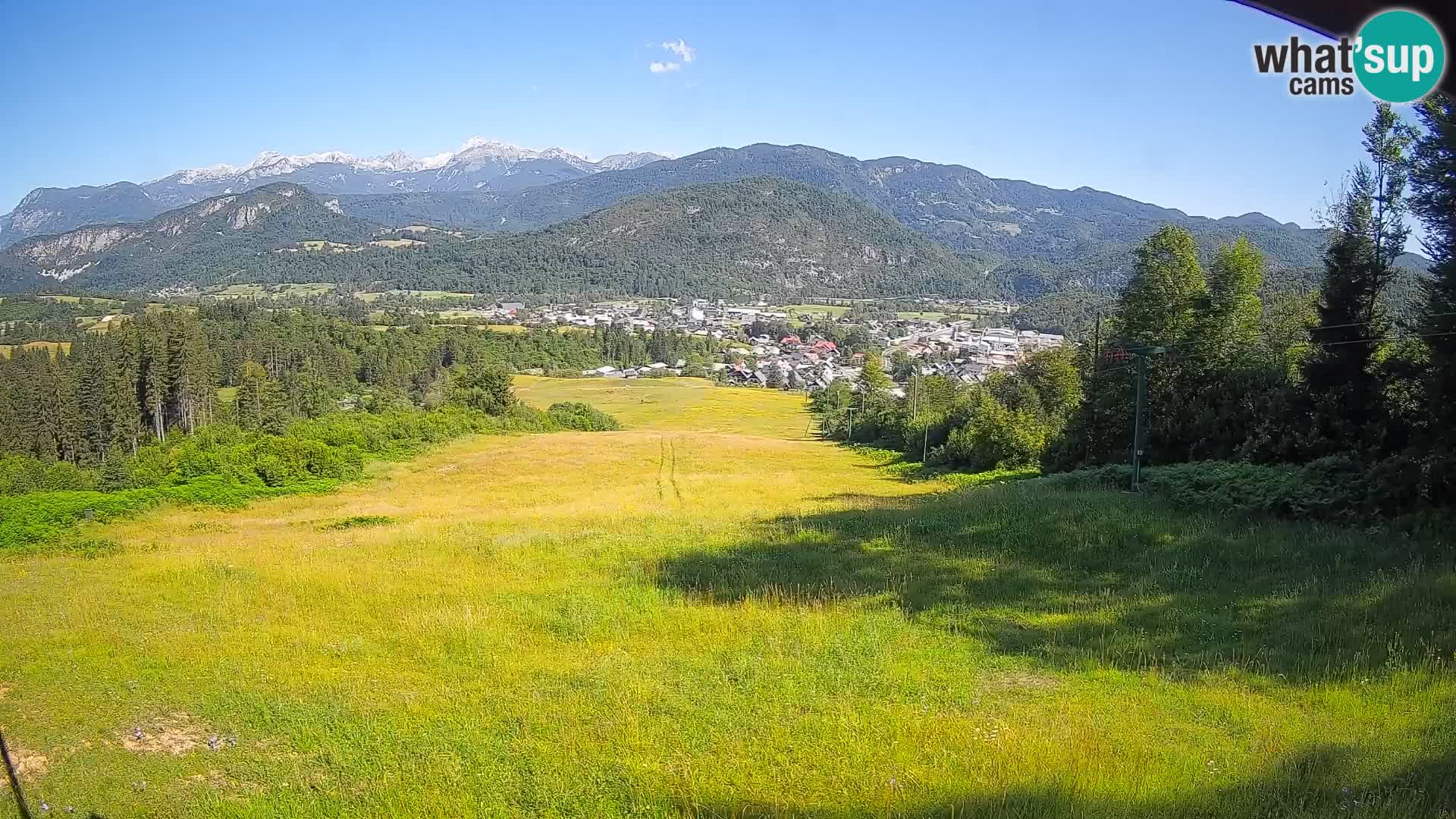 Cámara en vivo Bohinjska Bistrica – Vista en directo desde la estación de esquí Kozji Hrbet