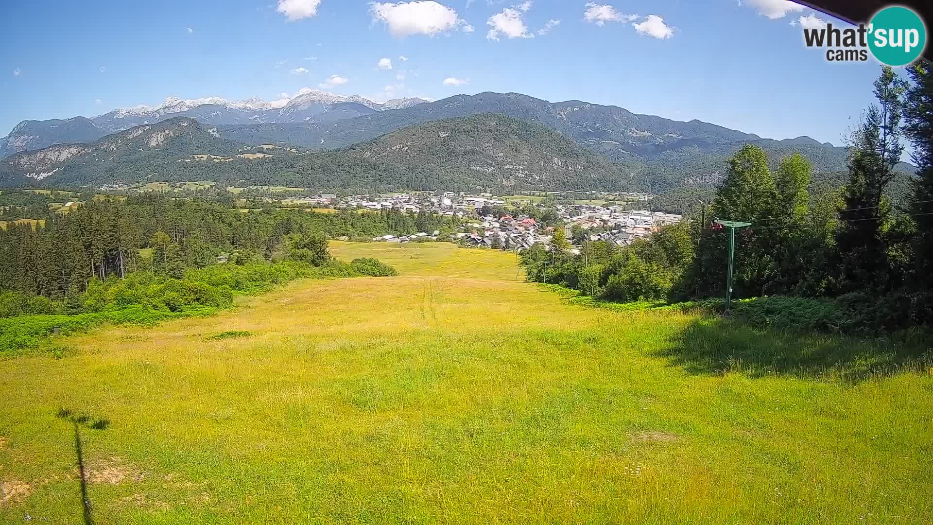Webcam Bohinjska Bistrica – Live View from Kozji Hrbet Ski Station