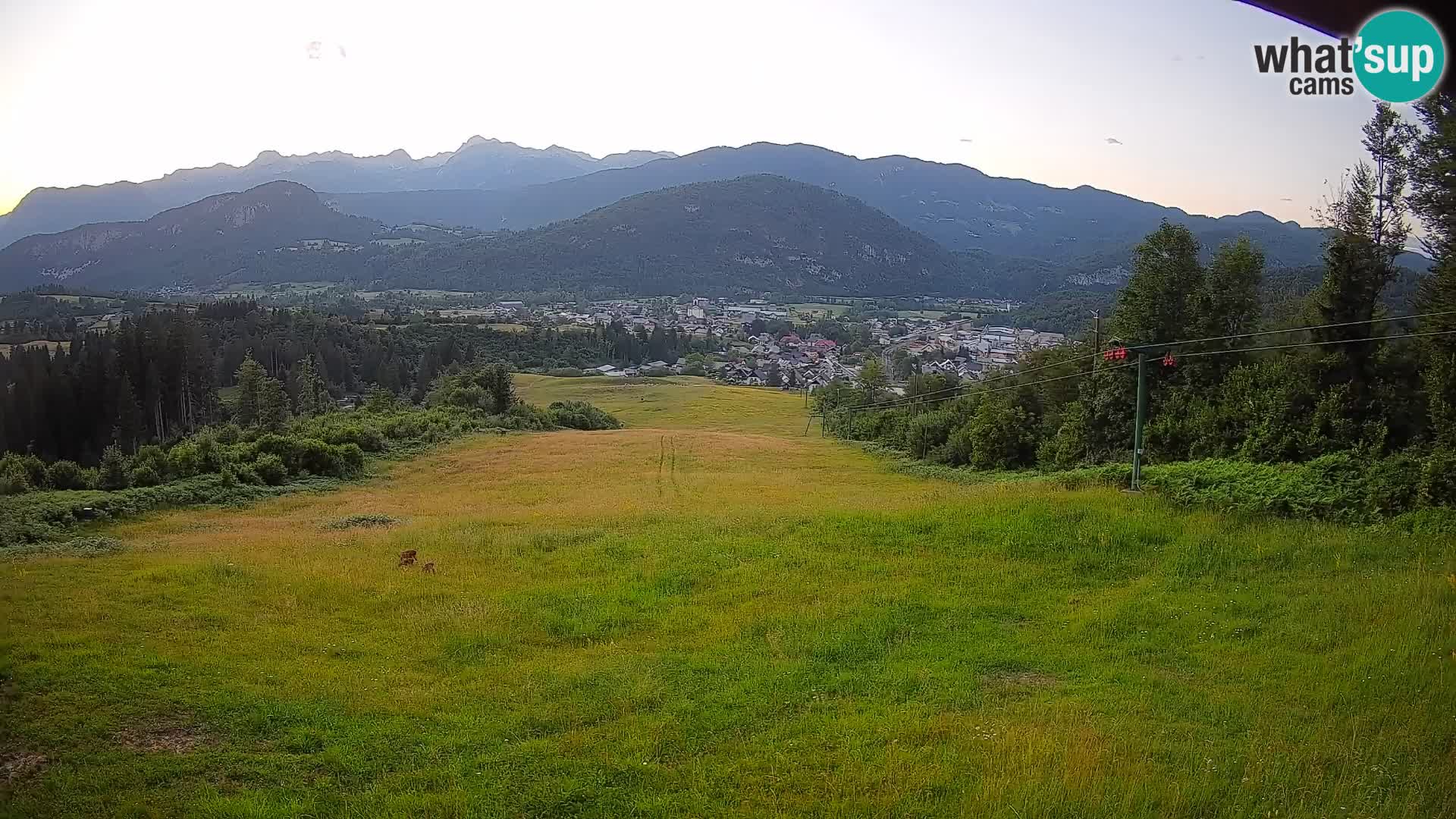 Webcam Bohinjska Bistrica – Live View from Kozji Hrbet Ski Station