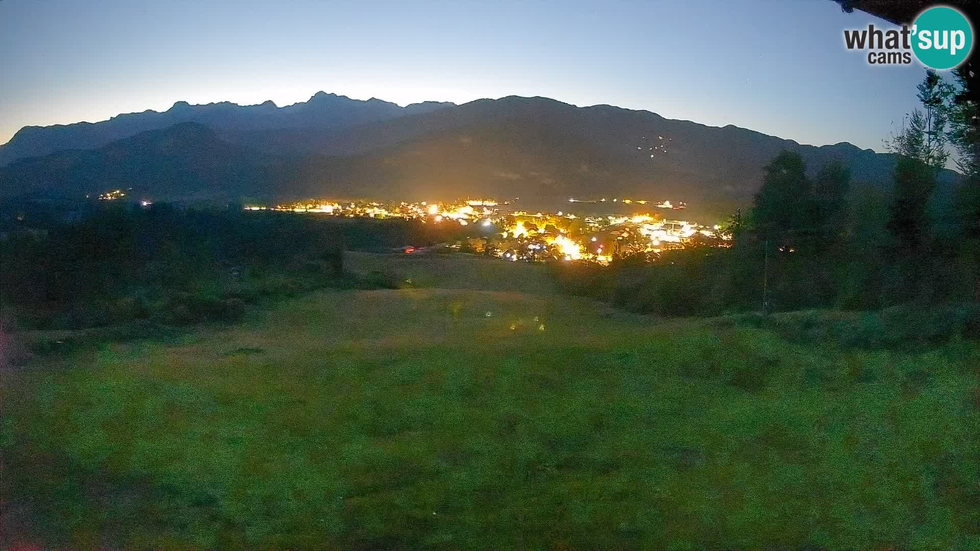 Webcam Bohinjska Bistrica – Vista live dalla stazione sciistica Kozji Hrbet