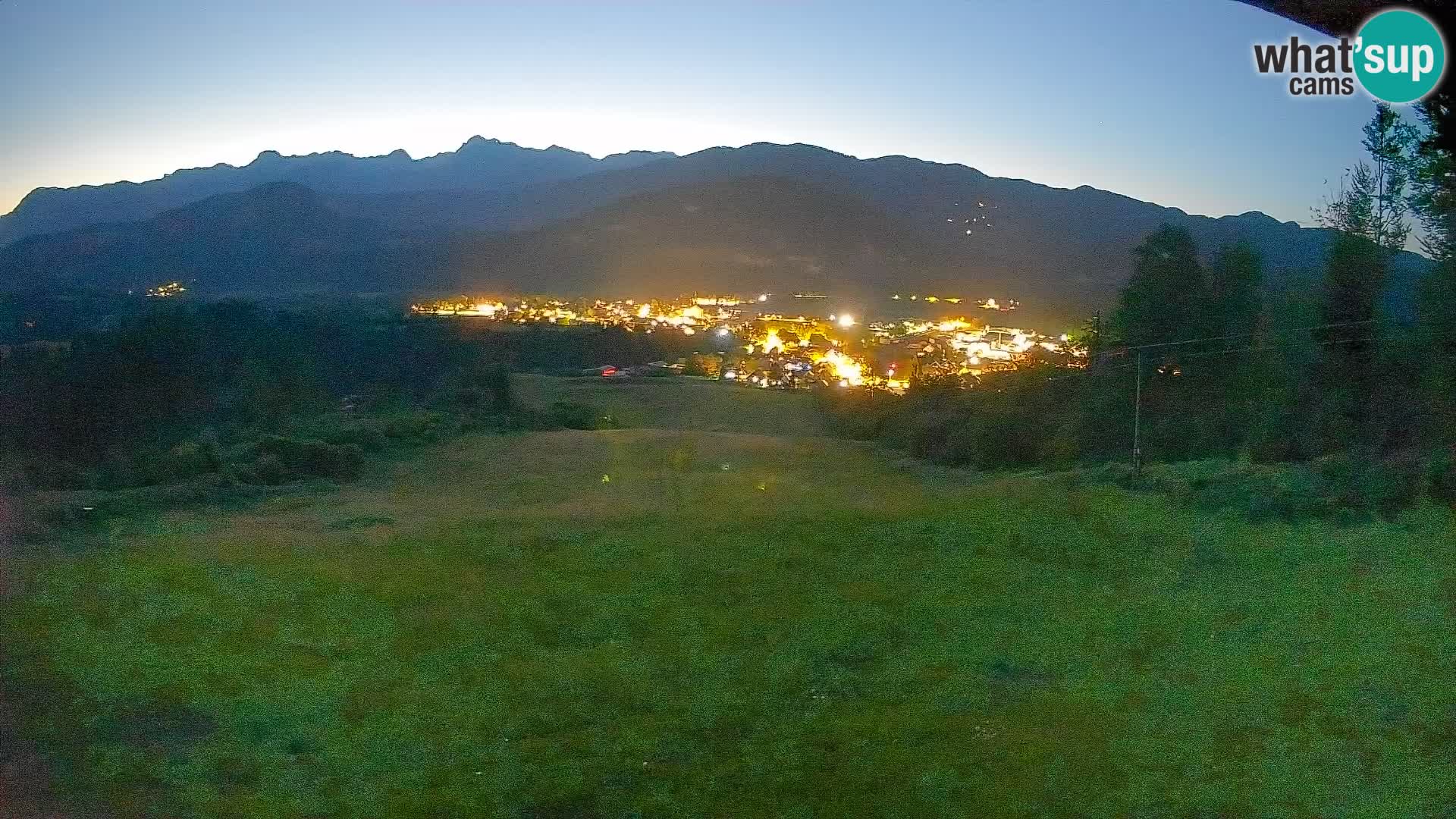 Spletna kamera Bohinjska Bistrica – Pogled v živo s smučišča Kozji Hrbet