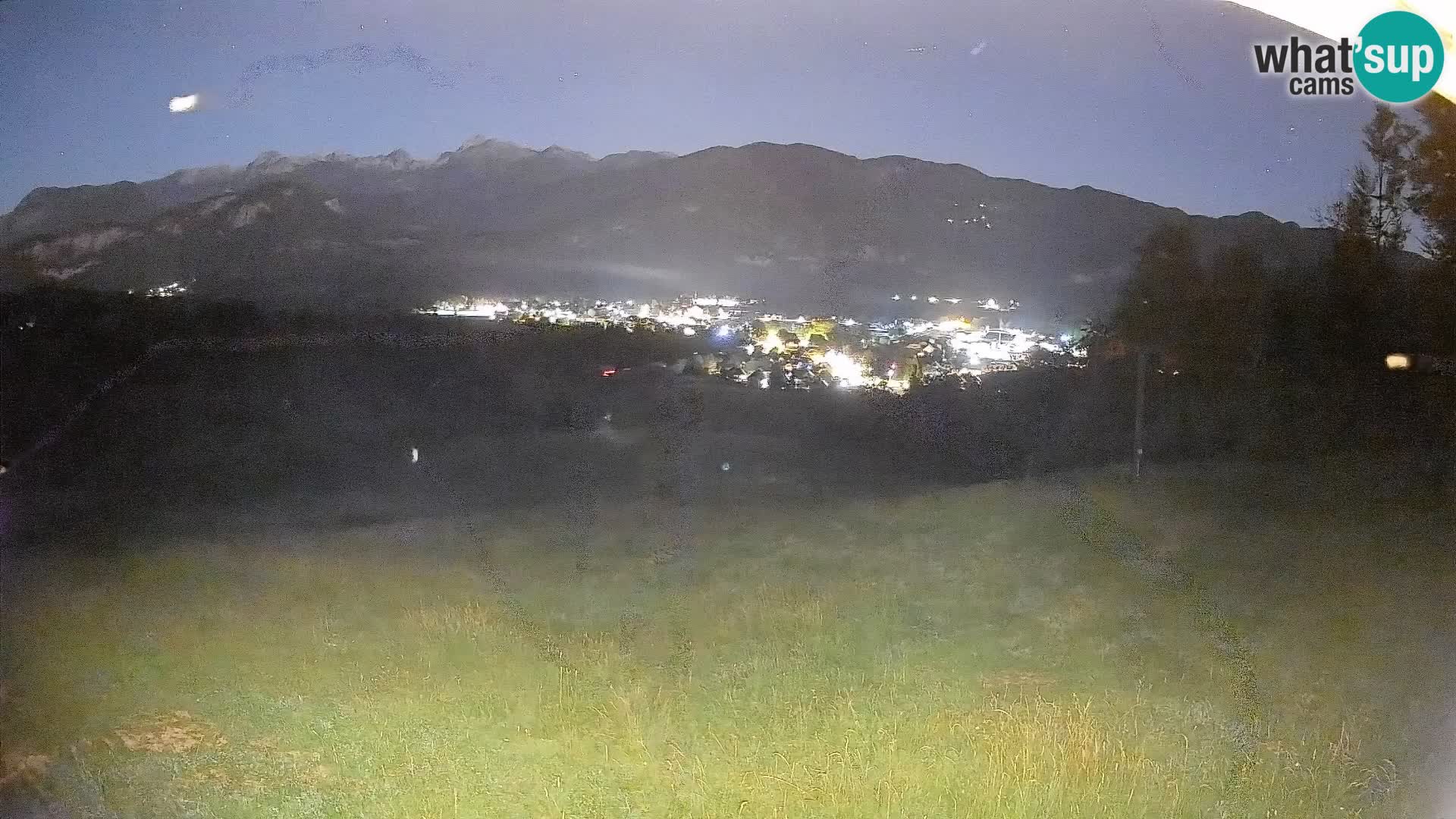 Spletna kamera Bohinjska Bistrica – Pogled v živo s smučišča Kozji Hrbet