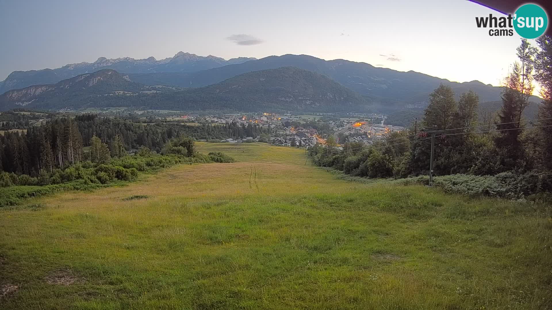 Webcam Bohinjska Bistrica – Live View from Kozji Hrbet Ski Station