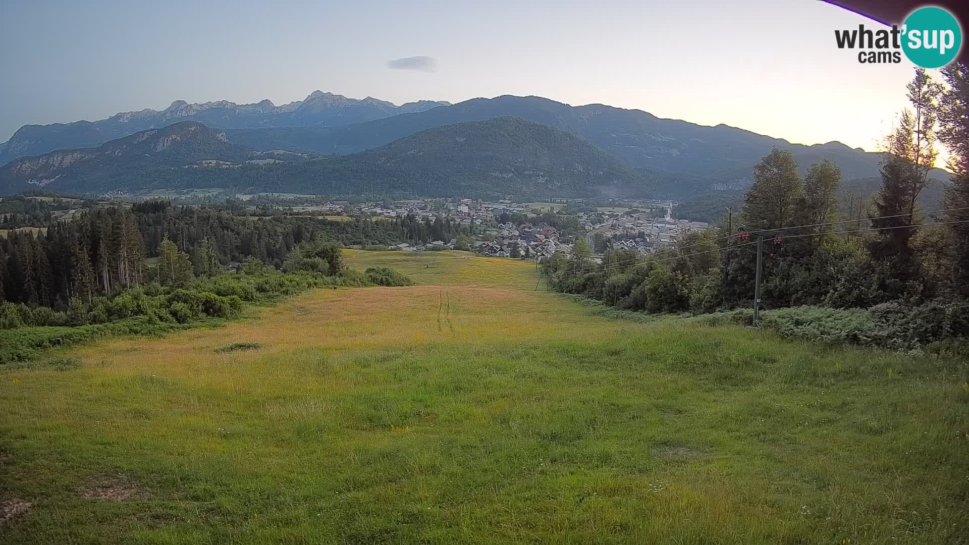 Webcam Bohinjska Bistrica – Live View from Kozji Hrbet Ski Station