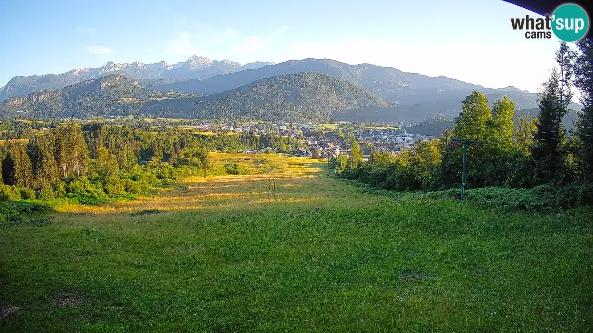 Webcam Bohinjska Bistrica – Live View from Kozji Hrbet Ski Station