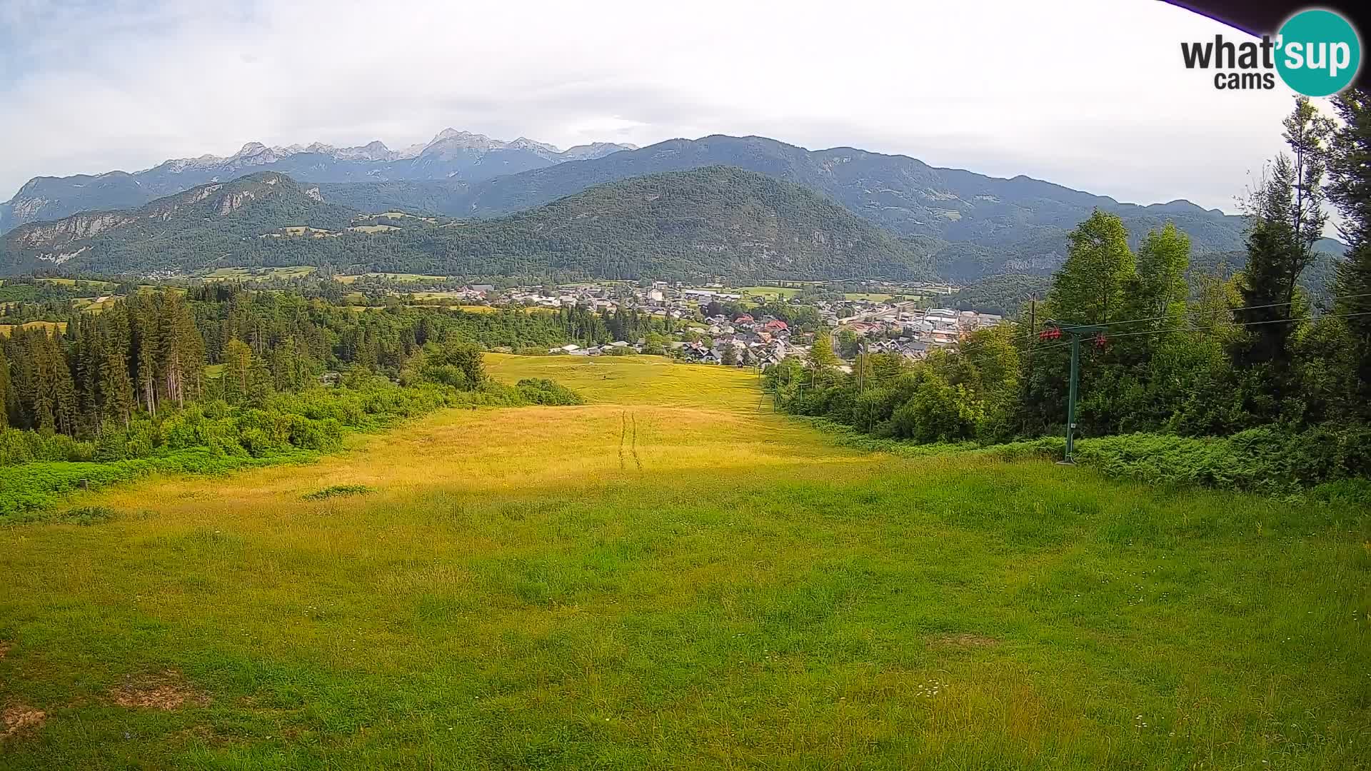 Webcam Bohinjska Bistrica – Vista live dalla stazione sciistica Kozji Hrbet