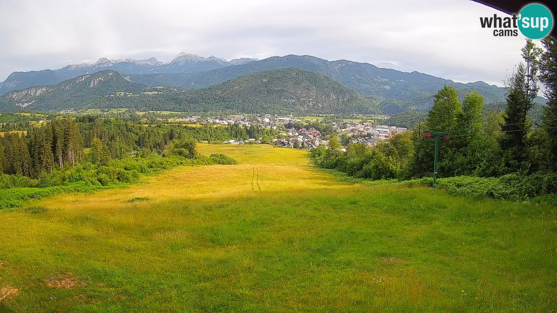 Webcam Bohinjska Bistrica – Vue en direct depuis la station de ski Kozji Hrbet