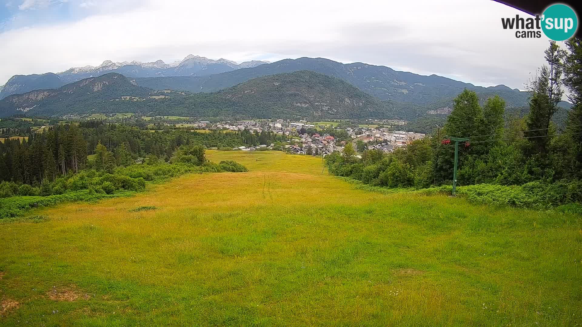 Webcam Bohinjska Bistrica – Vista live dalla stazione sciistica Kozji Hrbet