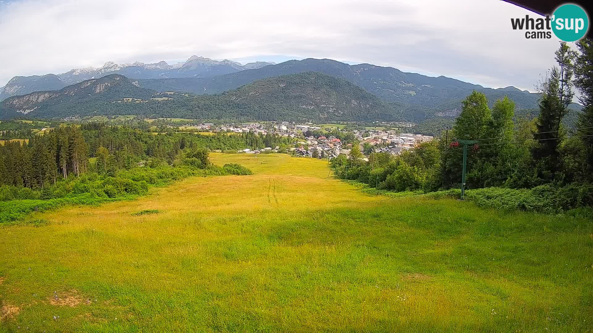 Webcam Bohinjska Bistrica – Vue en direct depuis la station de ski Kozji Hrbet