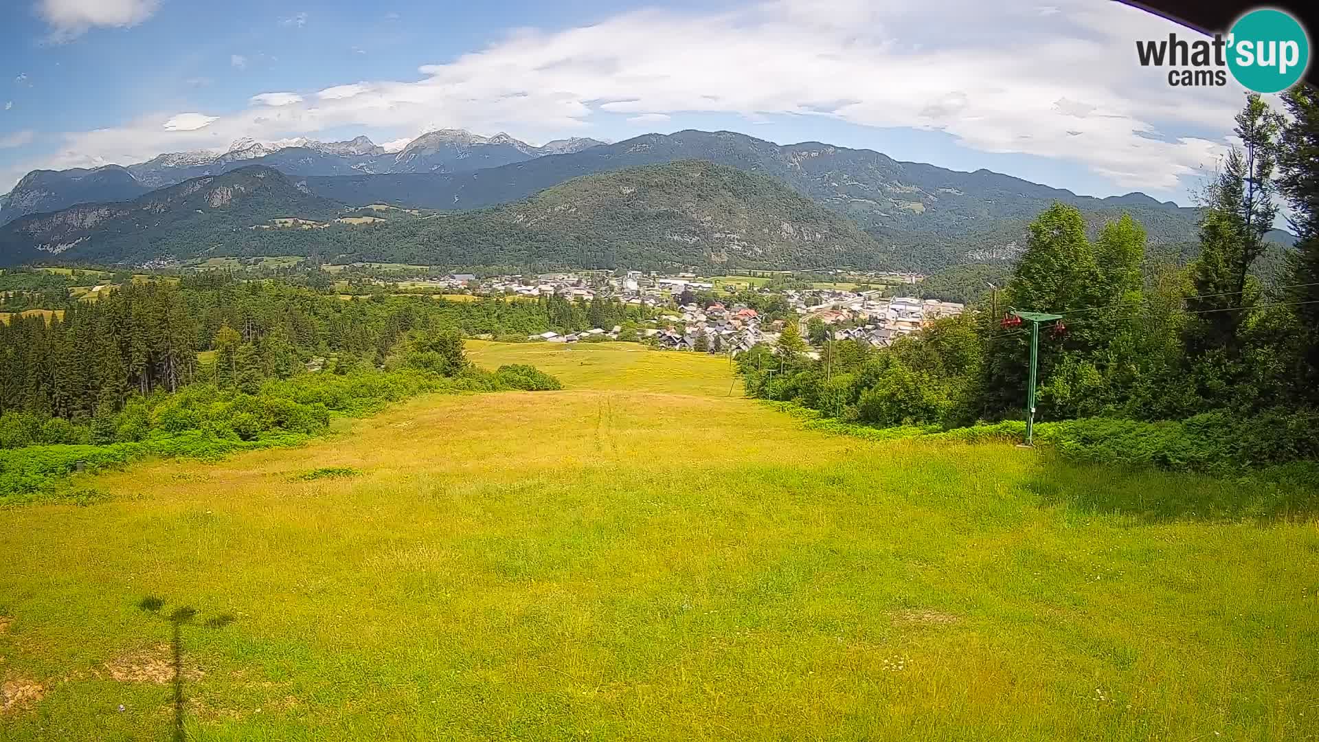 Webcam Bohinjska Bistrica – Live View from Kozji Hrbet Ski Station