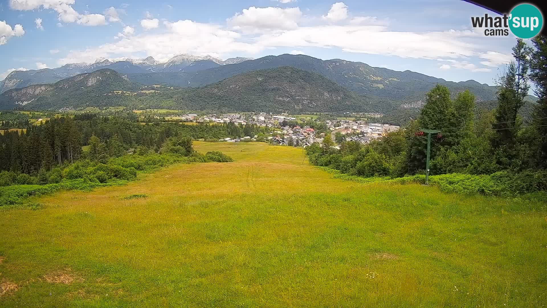 Webcam Bohinjska Bistrica – Live View from Kozji Hrbet Ski Station