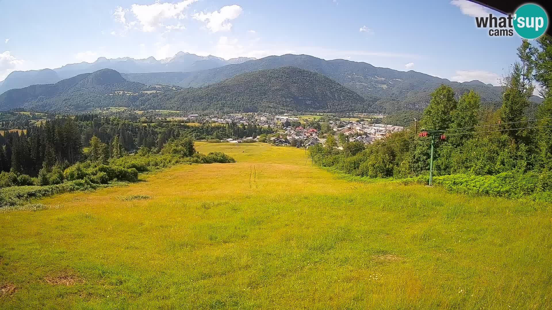 Webcam Bohinjska Bistrica – Vista live dalla stazione sciistica Kozji Hrbet