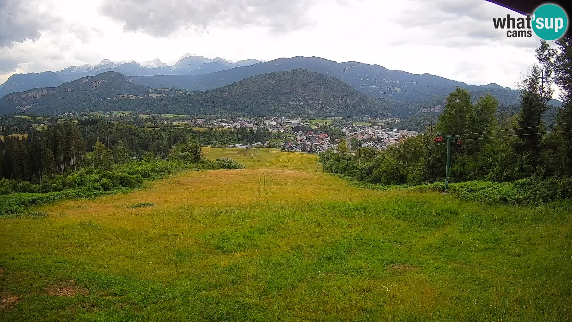 Webcam Bohinjska Bistrica – Vista live dalla stazione sciistica Kozji Hrbet