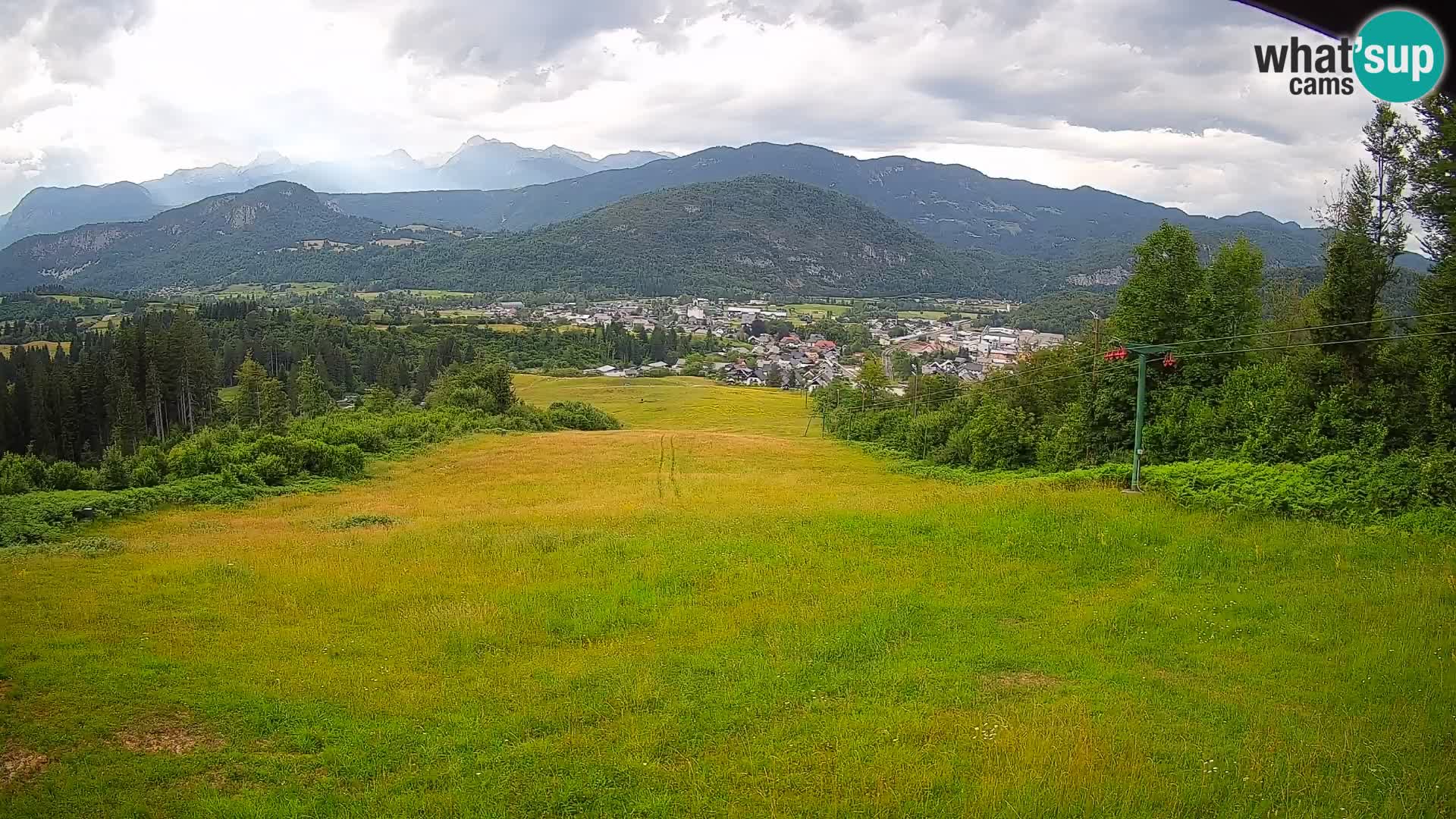 Webcam Bohinjska Bistrica – Vue en direct depuis la station de ski Kozji Hrbet