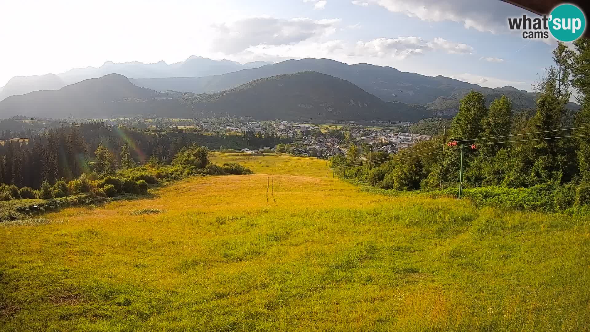 Kamera uživo Bohinjska Bistrica – Pogled u stvarnom vremenu sa skijališta Kozji Hrbet