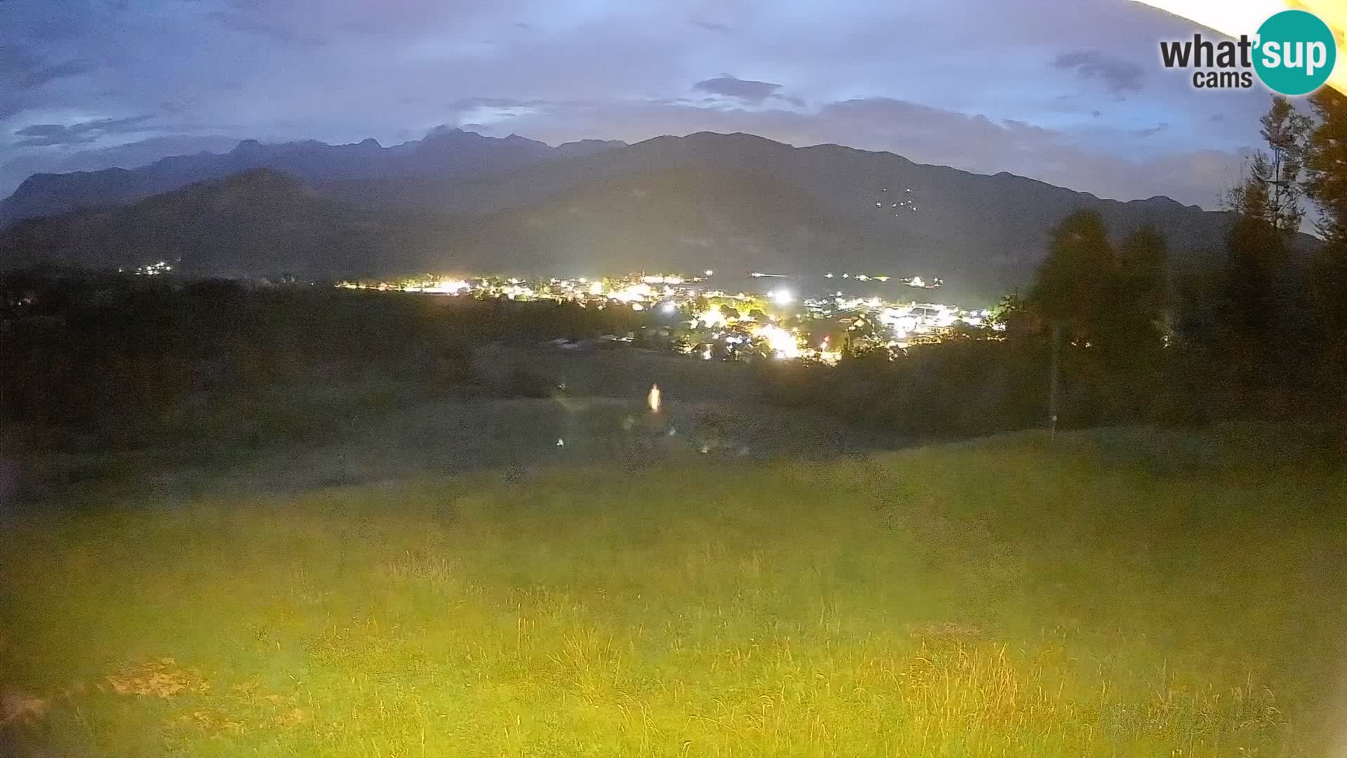 Spletna kamera Bohinjska Bistrica – Pogled v živo s smučišča Kozji Hrbet