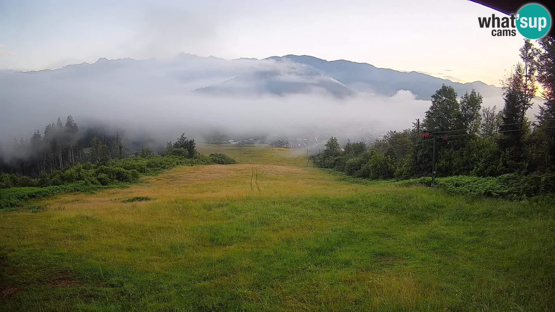 Webcam Bohinjska Bistrica – Live View from Kozji Hrbet Ski Station
