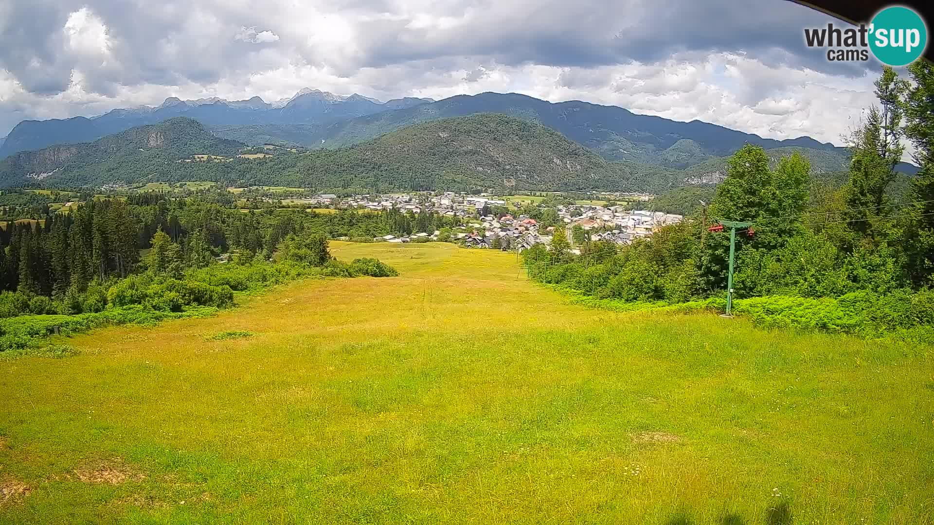 Webcam Bohinjska Bistrica – Live View from Kozji Hrbet Ski Station