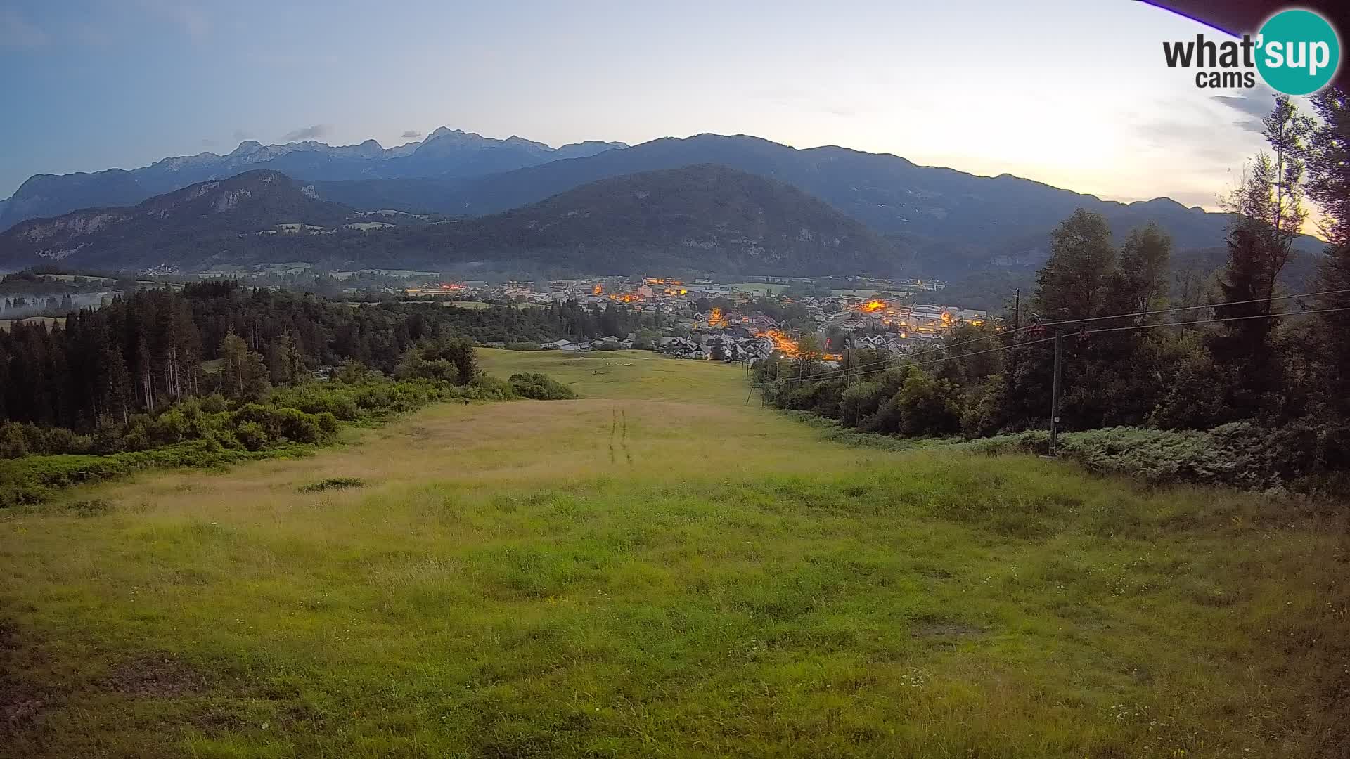 Webcam Bohinjska Bistrica – Vista live dalla stazione sciistica Kozji Hrbet